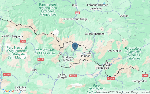 Kaart met locatie Sant Joan de Caselles